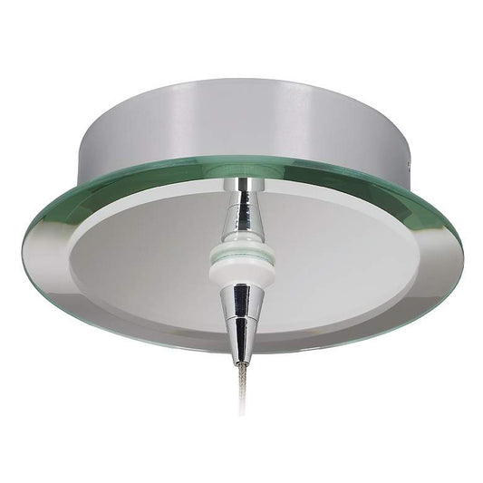 Schonbek Round Mirrored Canopy for Pendant/Chandelier