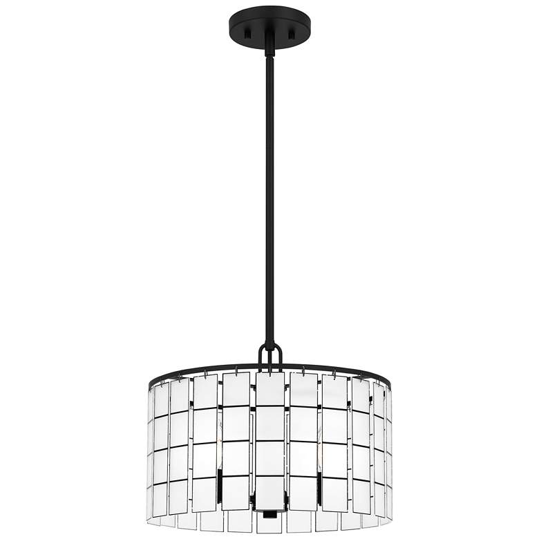 Seigler 3-Light Matte Black Pendant