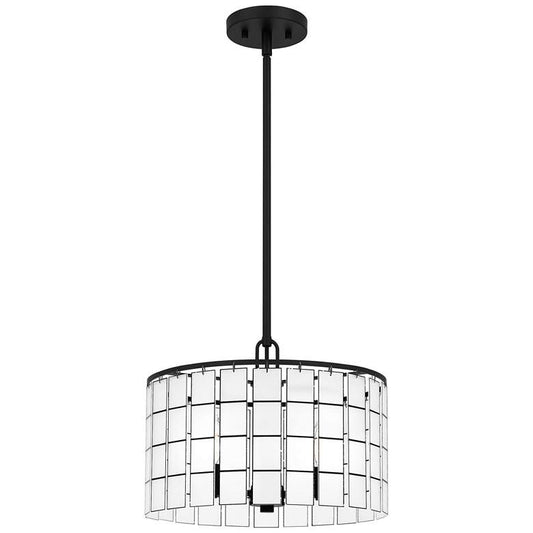 Seigler 3-Light Matte Black Pendant