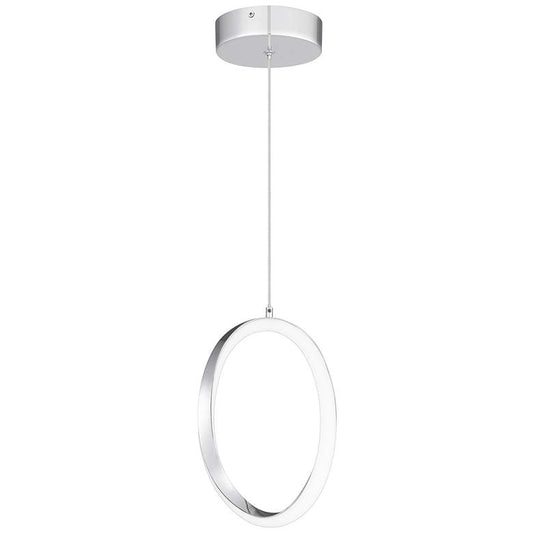 Senna Integrated LED Polished Chrome Mini Pendant