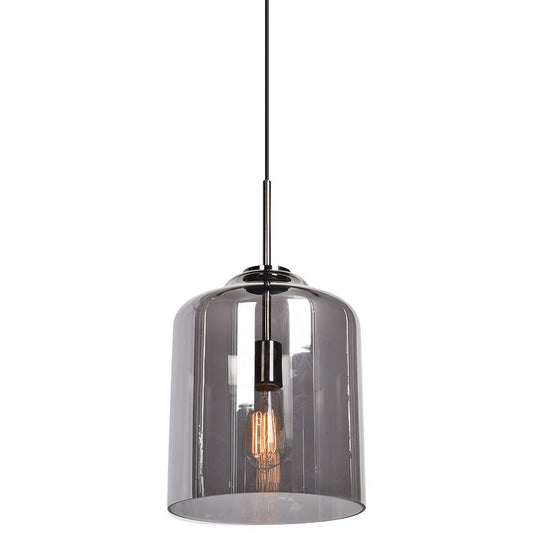 Simplicite 9 1/2" Wide Black Chrome Mini Pendant