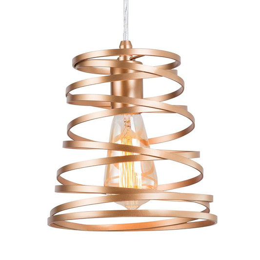 Sinfi 8" Wide Gold Mini Pendant Light