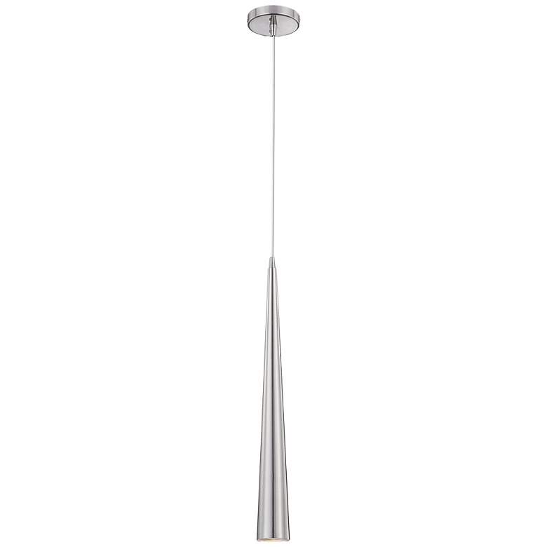 Sliver 24" High Satin Mini Pendant Light