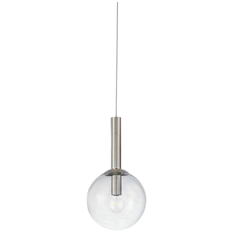 Sonneman Bubbles 10" Wide Polished Nickel Mini Pendant