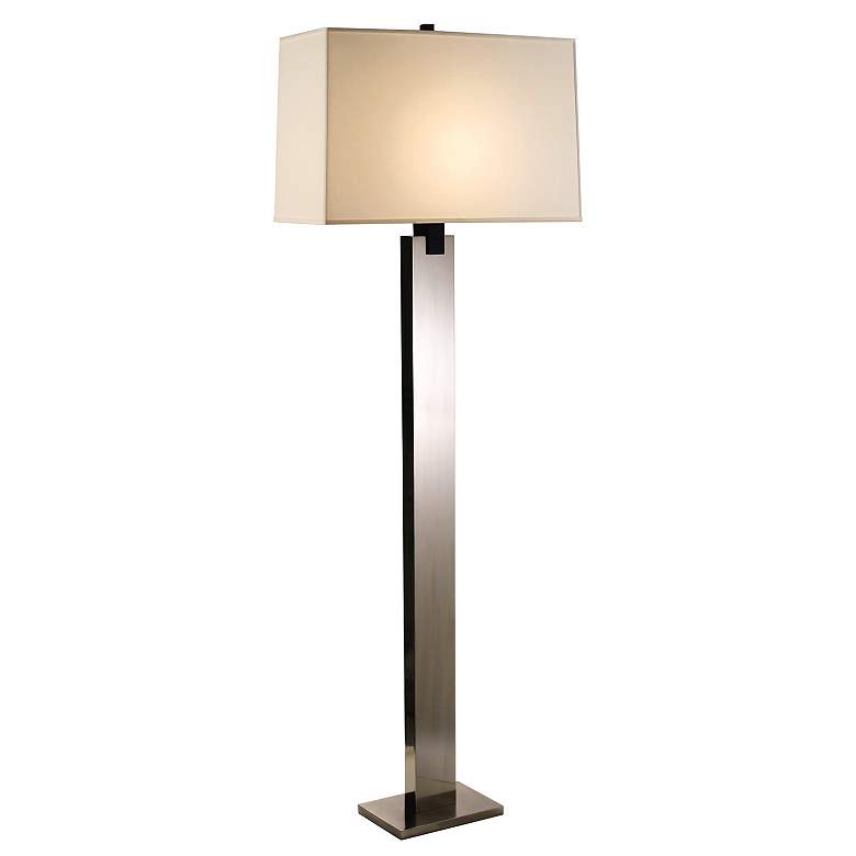 Sonneman Monolith Floor Lamp Black Nickel