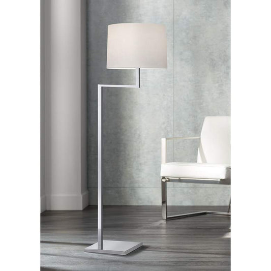 Sonneman Thick-Thin Collection Polished Chrome Floor Lamp