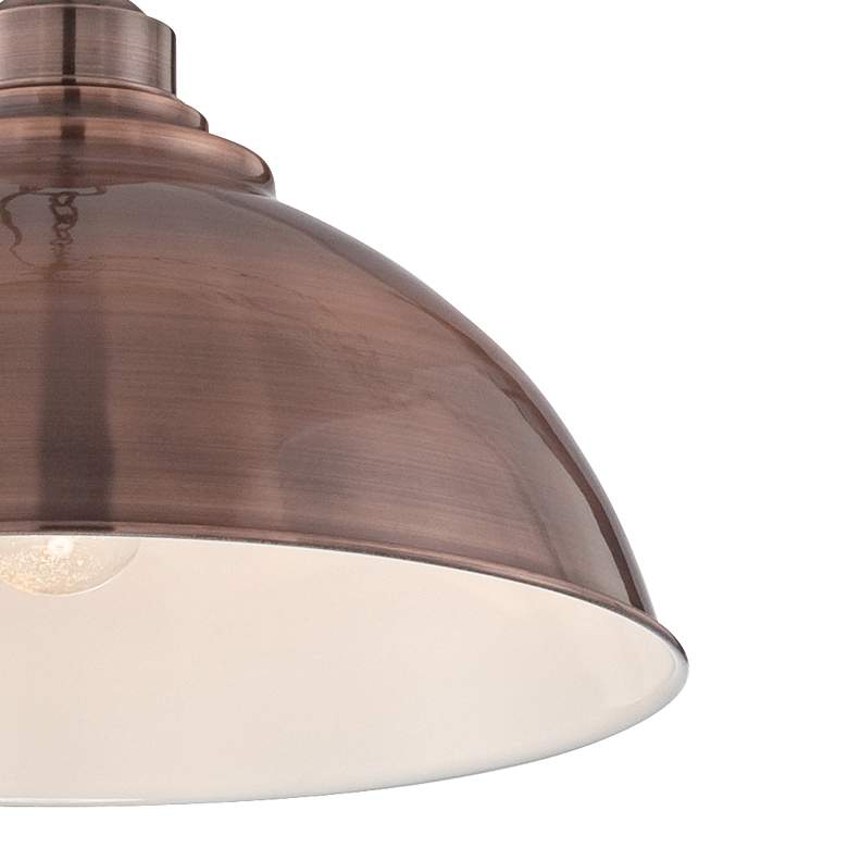 Southton Copper Dome 13 1/4" Wide Pendant Light