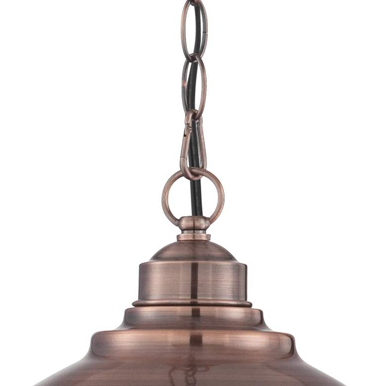 Southton Copper Dome 13 1/4" Wide Pendant Light