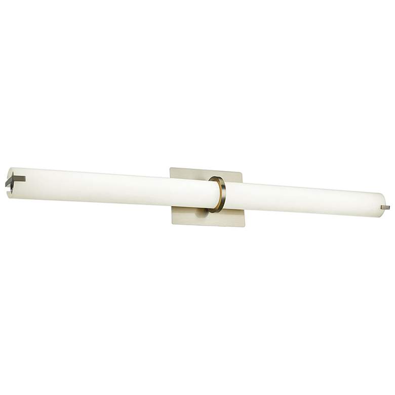 Squire 26 1/4" Wide Round LED Modern Bath Light