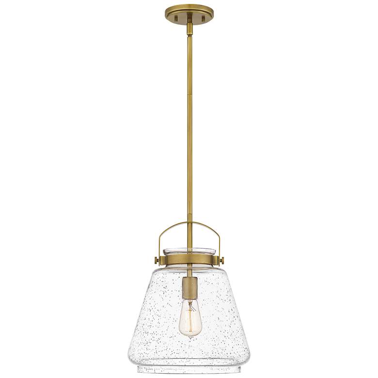 Stella 1-Lt Brass Mini Pendant