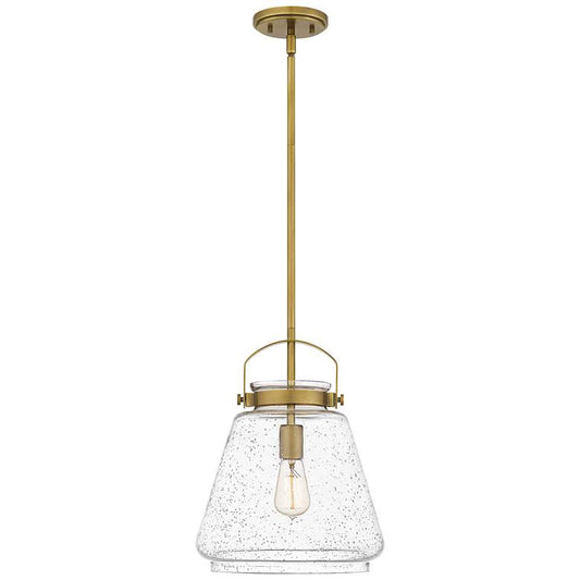 Stella 1-Lt Brass Mini Pendant