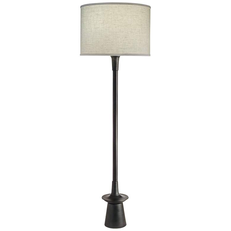 Stiffel Carson Converse Charcoal Floor Lamp