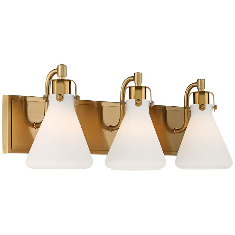 Cindy 24" Wide Bronze 3-Light Bath Light