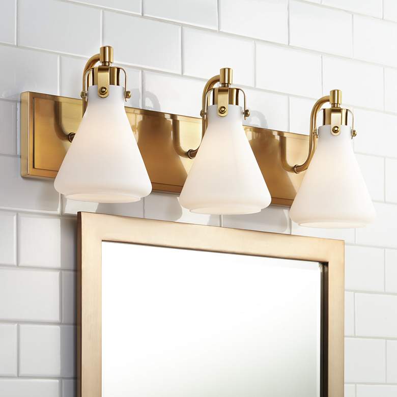 Cindy 24" Wide Bronze 3-Light Bath Light