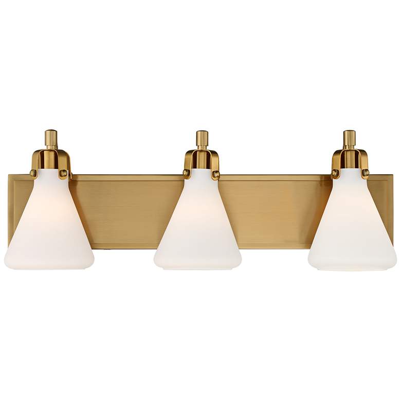 Cindy 24" Wide Bronze 3-Light Bath Light