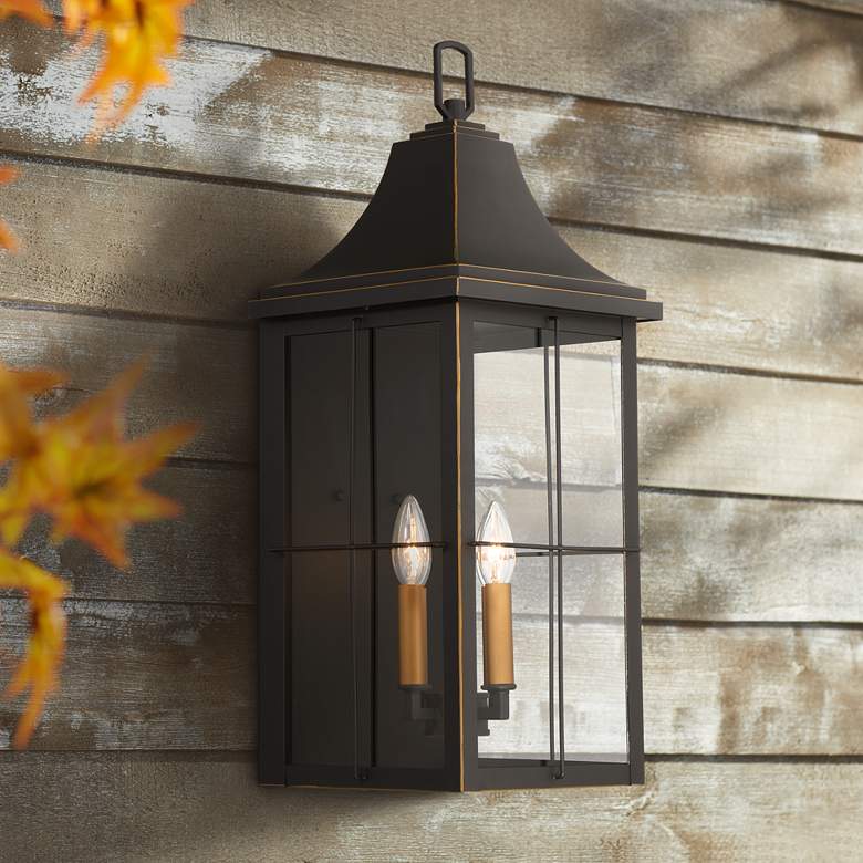 Sunderland 24 3/4" High Outdoor Wall Light Lantern