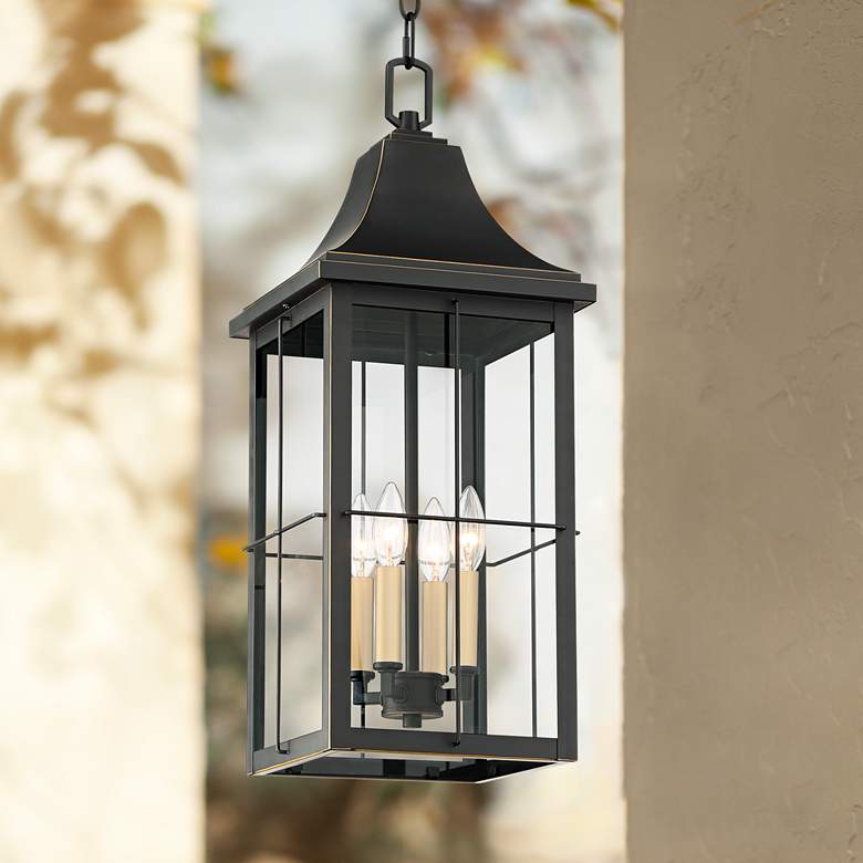 Sunderland 24 3/4" High Steel Outdoor Hanging Light