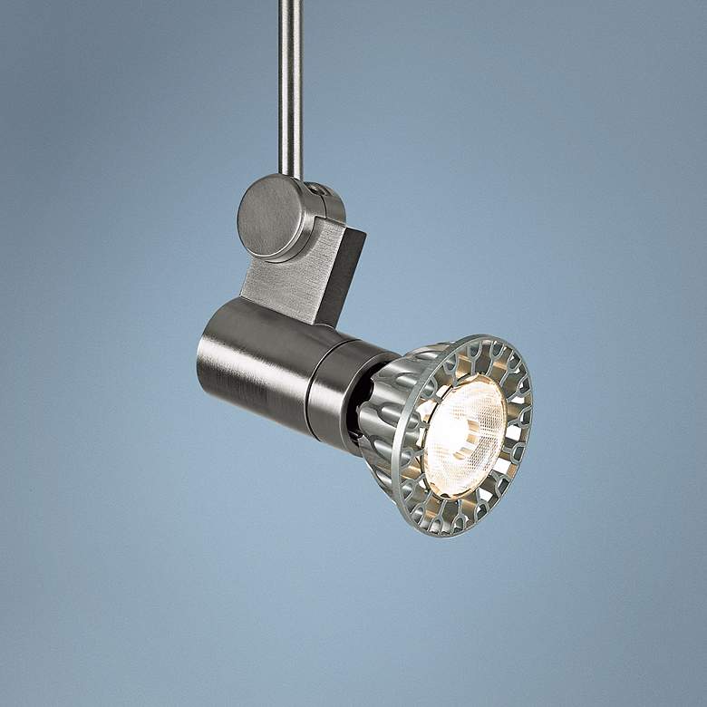 Tech Lighting Low Voltage Roto Track Pendant Head 12" Satin Nickel