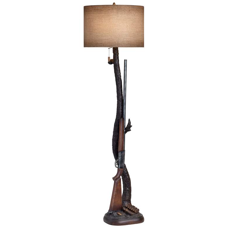 The Crestview Collection Erica Resin Floor Lamp