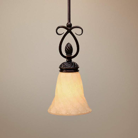 Torbellino Cordoban Bronze Mini Pendant Light