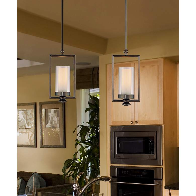 Minka Harvard Court Collection Mini Pendant Light