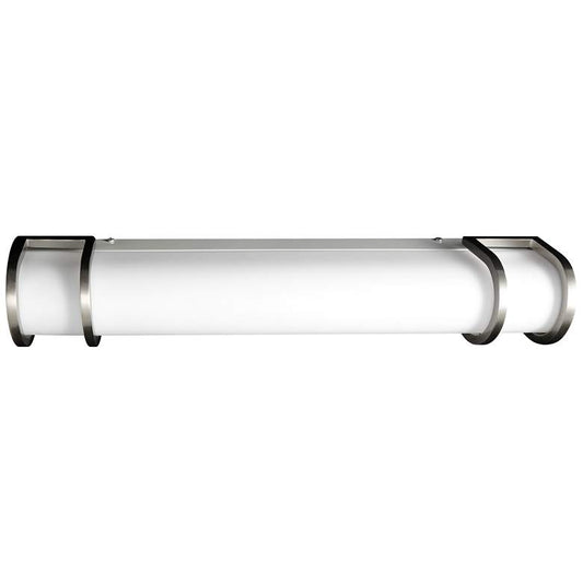 University 18"W Brushed Nickel USB LED Bath Light