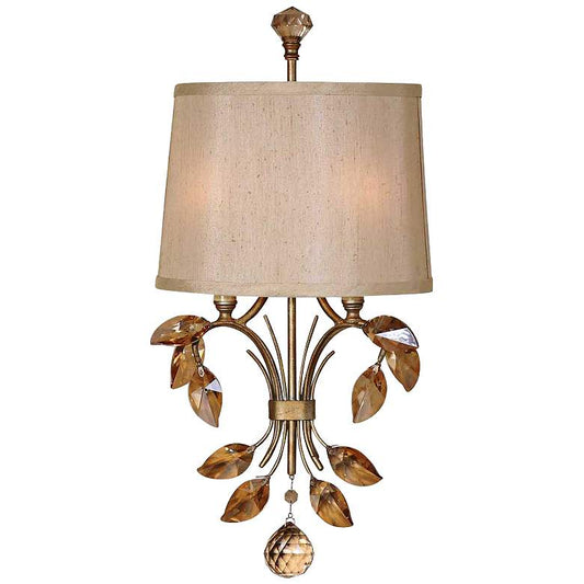 Uttermost Alenya 21" Wide Burnished Gold Wall Sconce