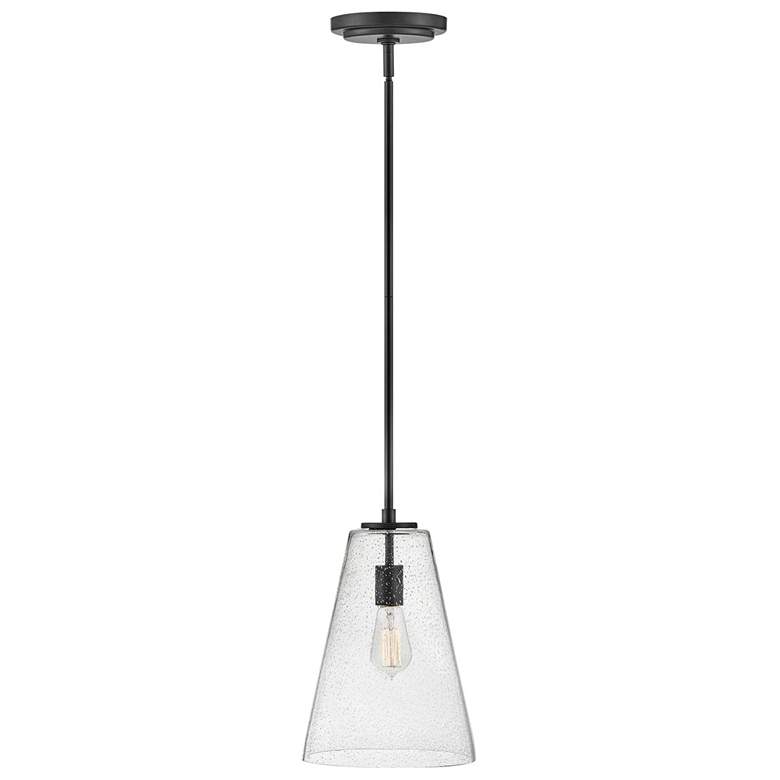 Vance 10" Wide Black Mini Pendant by Hinkley Lighting