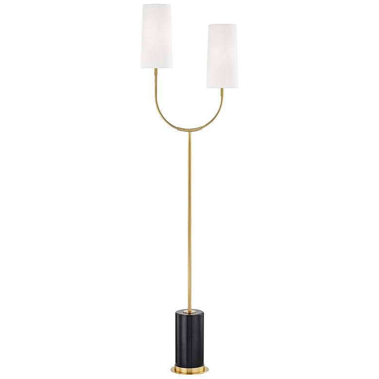 Vesper Marble 2-Light Floor Lamp