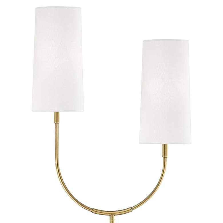 Vesper Marble 2-Light Floor Lamp