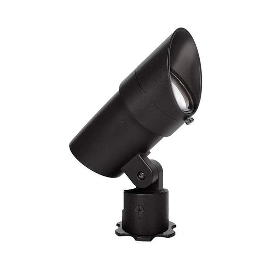 WAC Grand Accent 7 1/4" High Black 120V LED Spot Light