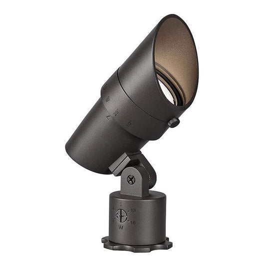 WAC Landscape 6"H Bronzed Brass 120V LED Accent Spot Light
