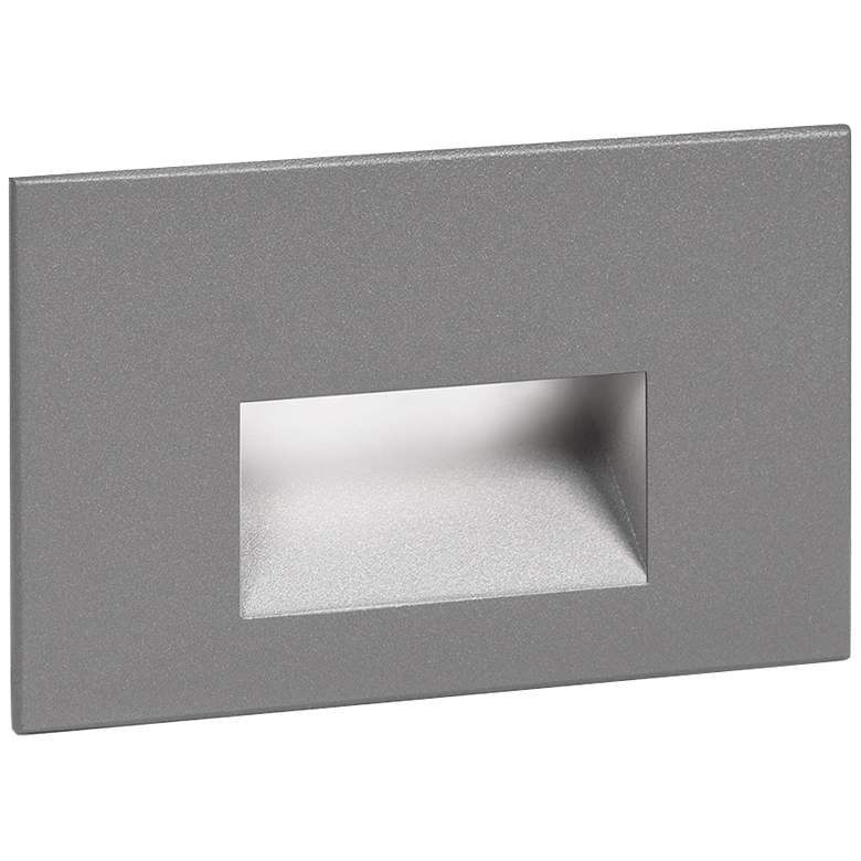 WAC LEDme 5" Wide Graphite Horizontal LED Step Light