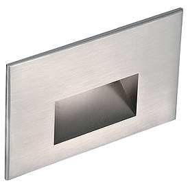 WAC LEDme 5" Wide Steel Horizontal 3000K LED Step Light