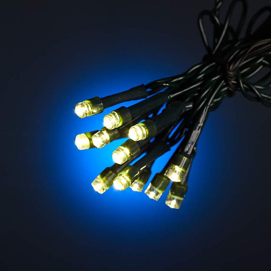 Warm White 66' Battery Operated Timer LED String Lights