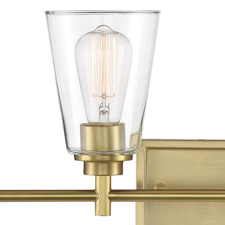 Westin 31" Wide Satin Platinum Metal 4-Light Bath Light