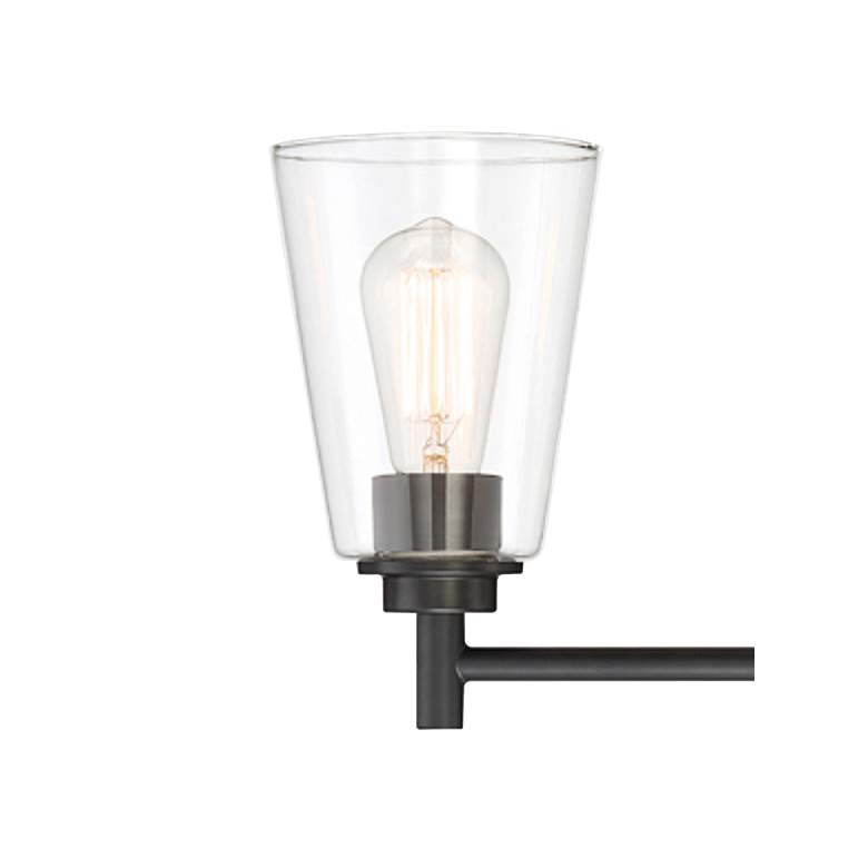 Westin 31" Wide Satin Platinum Metal 4-Light Bath Light