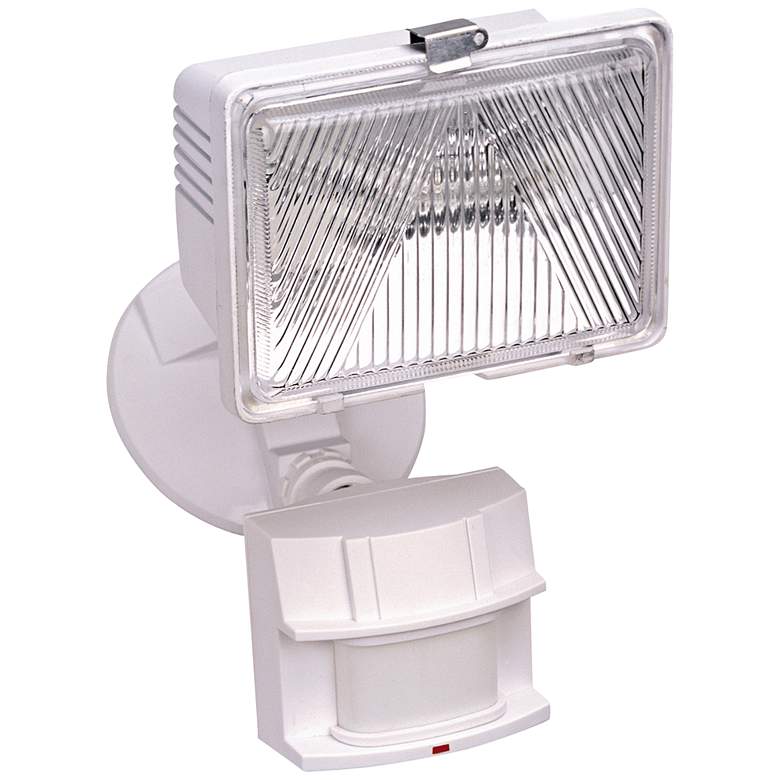 White 8" High Dark Sky Motion Sensor Security Light
