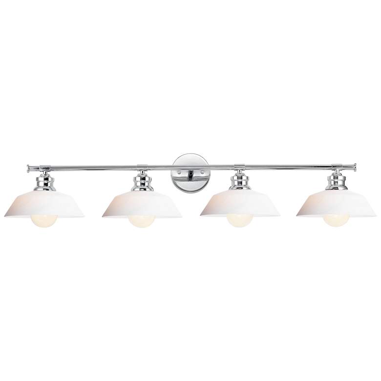 Willowbrook 42 1/4" Wide Polished Chrome 4-Light Bath Light