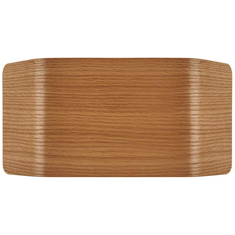 Zen LED Sconce - Oak Finish